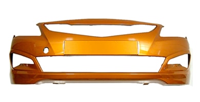 Бампер передний оранжевый (новый) в интернет-магазине kh22.ru