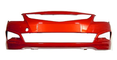 Бампер передний красный (новый) в интернет-магазине kh22.ru